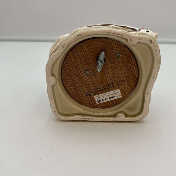 Otagiri Chrismas Music Box House With Spinning Santa Vintage 1979 - Picture 7 of 17